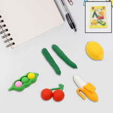 3D Mix Design Fancy & Colorful Erasers â€“ Novelty Set for Kids & School Prize (1 Set)