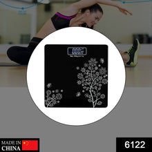 Stylish bathroom scale for accurate weight measurement in various sectors and settings.