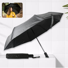 2 Fold Manual Umbrella â€“ Wind, Sun & Rainproof with Steel Shaft & Wrist Strap