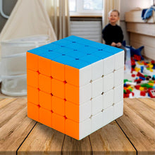 Small 4Ã—4Ã—4 High Speed Stickerless Magic Cube Puzzle Toy for Kids and Adults