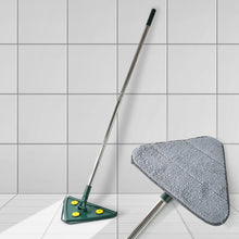 2-in-1 Extendable Triangle Mop â€“ 360Â° Rotating Telescopic Mop (1 Pc)