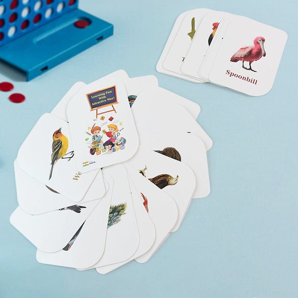 KidKraft Early Learner Educational Flashcards â€“ 32 Birds