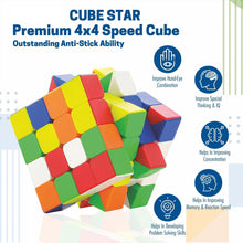 Small 4Ã—4Ã—4 High Speed Stickerless Magic Cube Puzzle Toy for Kids and Adults