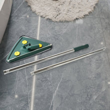 2-in-1 Extendable Triangle Mop â€“ 360Â° Rotating Telescopic Mop (1 Pc)