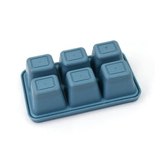 6-Grid Silicone Ice Tray â€“ Ideal for Household Ice Making