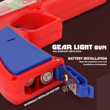Plastic Gear Simulation Laser Toy Gun â€“ 3D Lights, Music & Rotating (1 Pc, 3+ Years)