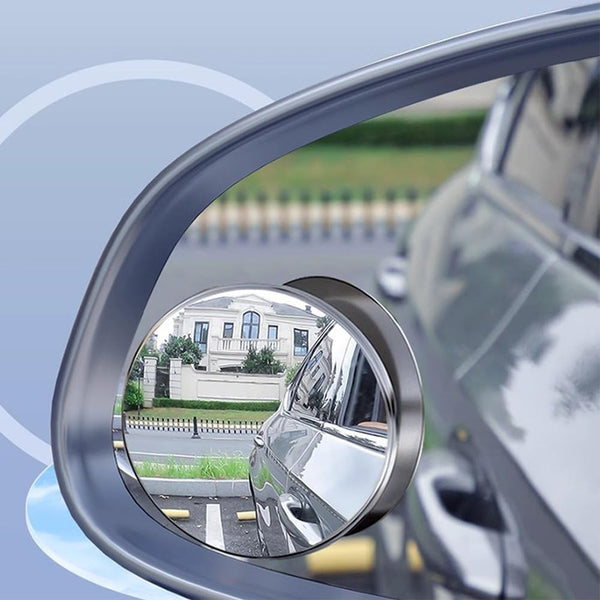 360Â° Adjustable Blind Spot Mirror for Car Side Rearview (2 Pc)