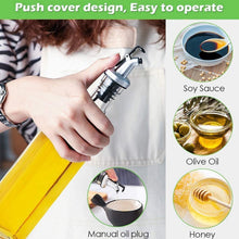 Transparent GlassÂ Oil Dispenser 500 ML Bottle Set of 2, Spice Jar 250 ML Set of 3, Oil Bottle for Kitchen, Oil & Vinegar Storage Glass Bottle, Glass Container for Spice, Masala (5 Pcs Set)