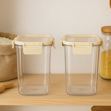 Apex Press Nâ€™ Lock Airtight Kitchen Storage Container Set (2Pc/1400ml) Approx
