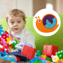 Mini Snail Puzzle â€“ STEM Educational Toy, Puzzle Games for Ages 3-6 (Mix Color)