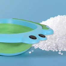 Frog Shape Foldable Baby Wash Basin â€“ Space-Saving Face Washing Tub (33Ã—31cm)