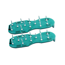 Garden Lawn Aerator Sandals â€“ Spiked Grass Aerator Shoes for Yard & Patio
