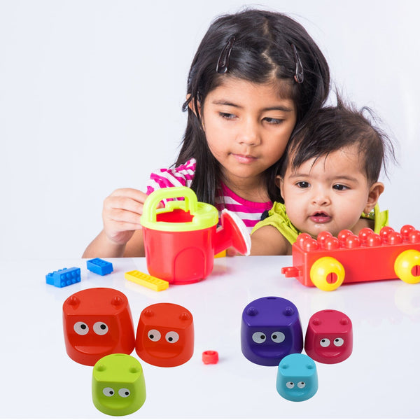 Monster Cups Activity Toy for Babies 5+ Months â€“ Learning Gift Set