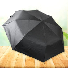 2 Fold Manual Umbrella â€“ Wind, Sun & Rainproof with Steel Shaft & Wrist Strap