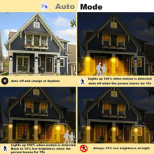 Solar Wall Lamp â€“ Wireless Outdoor Light with Motion Sensor & 3 Modes
