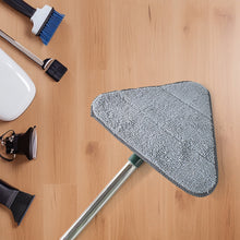 2-in-1 Extendable Triangle Mop â€“ 360Â° Rotating Telescopic Mop (1 Pc)