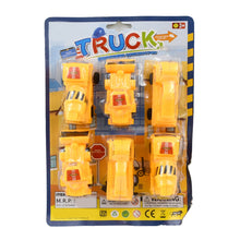 Engineering Construction Vehicle Toy Set for Kids (6 Pcs Set)