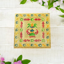 Handicraft Wood Chowki for Pooja , Wooden Bajot (1 Pc / Mix Descign & Color)