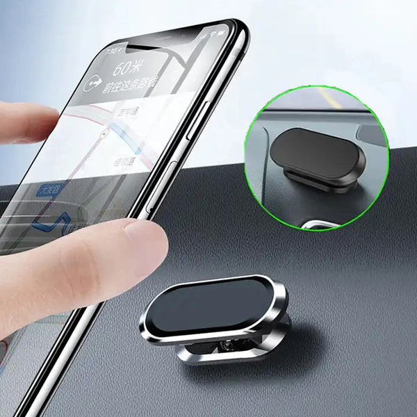 Magnetic Phone Mount/Holder for Car, Super Strong Magnet Universal Car Mount, Dashboard 360Â° Rotation for Car, Desk, Office, Home & Kitchen for All Smart phones (1 Pc)