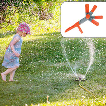 Garden Sprinkler 360Â° Rotating Adjustable Round 5 Arm Lawn Water Sprinkler