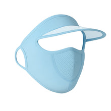 Womenâ€™s Full Face UV Protection Cap with Built-in Mask & Wide Brim Visor (1 Pc)