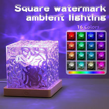 Ocean Wave Projector Lamp â€“ 3D Water Wave LED Night Light with Remote
