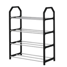 4 Layer Spaceâ€‘saving Shoes Show Rack Folding Shoe Rack (1 Pc)