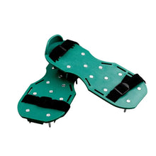 Garden Lawn Aerator Sandals â€“ Spiked Grass Aerator Shoes for Yard & Patio