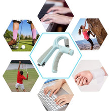 Gym Fitness Hand Grip Adjustable Finger Heavy Exerciser Strengthener 1 Pc