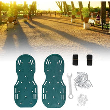 Garden Lawn Aerator Sandals â€“ Spiked Grass Aerator Shoes for Yard & Patio