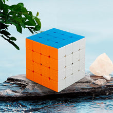 Small 4Ã—4Ã—4 High Speed Stickerless Magic Cube Puzzle Toy for Kids and Adults