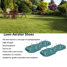 Garden Lawn Aerator Sandals â€“ Spiked Grass Aerator Shoes for Yard & Patio