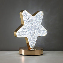 Star Crystal Diamond Touch Lamp â€“ USB Rechargeable, 3-Way Dimmable