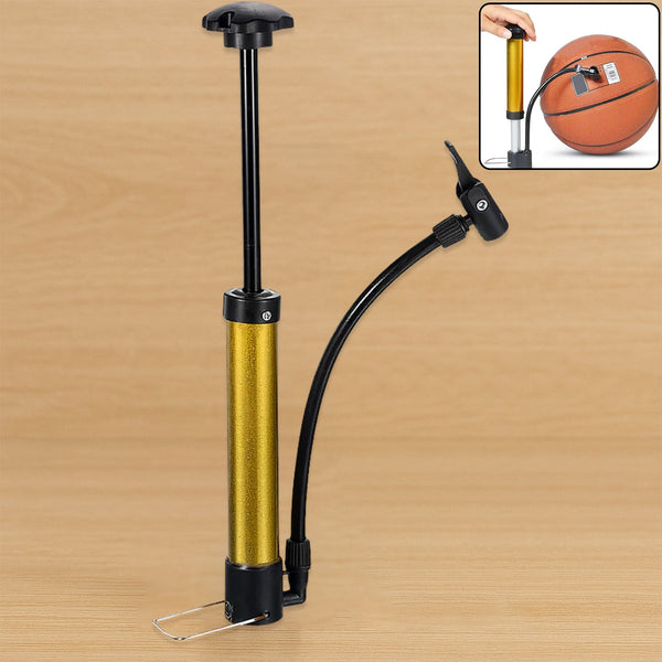 Mini Hand Air Pump â€“ Portable Metal High-Pressure Inflator for Sports (1 Pc)