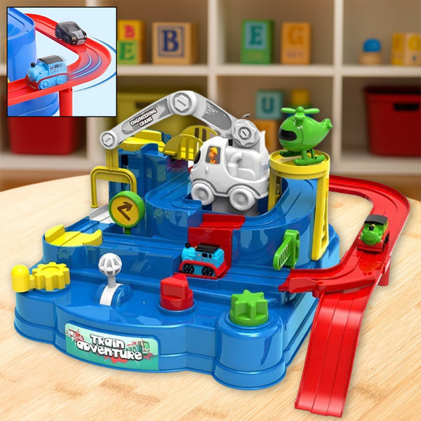 Adventure Toys, City Rescue Preschool Toy, Race Tracks for Boys
