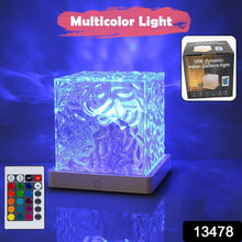 Ocean Wave Projector Lamp â€“ 3D Water Wave LED Night Light with Remote