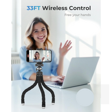 Flexible Mini Tripod Stand with Adjustable Mobile Holder