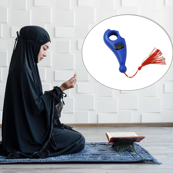 Digital Tasbih Tally Counter â€“ Plastic Beads for Zikr/Naam Jaap