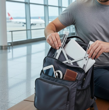 Metal Portable Laptop Stand â€“ 6-Angle Adjustable Riser for Laptops, Phones & Tablets