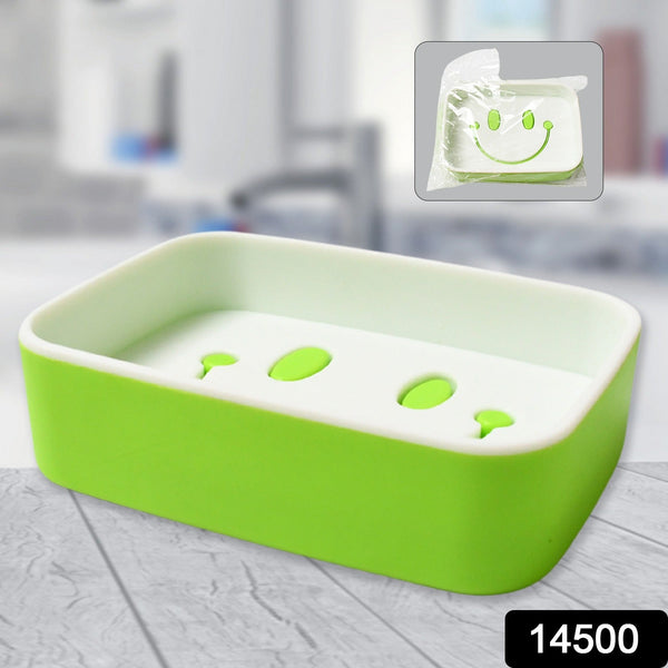 Portable Travel Soap Dish Box â€“ Cute Cartoon Smile Face Draining Container