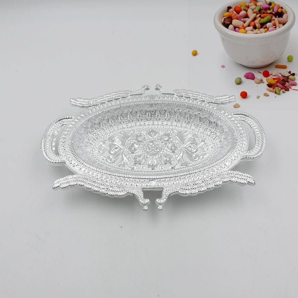Decorative Mukhwas Serving Tray â€“ Fancy Dry Fruit & Candy Serving Plate
