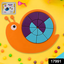 Mini Snail Puzzle â€“ STEM Educational Toy, Puzzle Games for Ages 3-6 (Mix Color)
