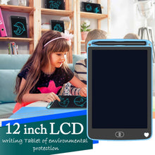 Portable LCD Writing Board Slate  Digital Notepad with Pen  for Kids 12 inch