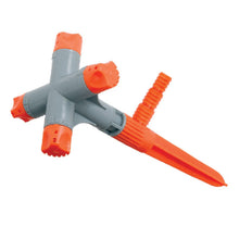 360Â° Rotating Garden Sprinkler â€“ Adjustable 4-Arm Lawn Water Sprayer