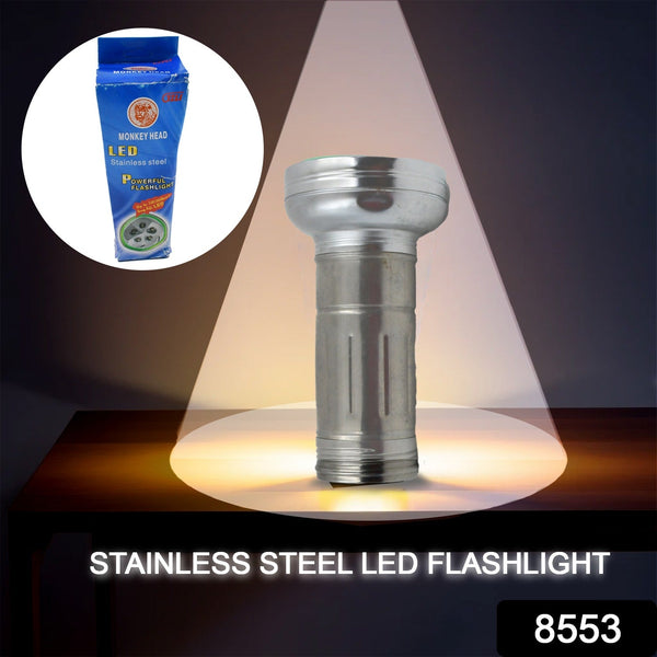 Nostalgic Portable Flashlight â€“ Simple Iron Outdoor Old-Fashioned Torch Light