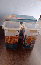Apex Press Nâ€™ Lock Airtight Kitchen Storage Container Set (2Pc/1400ml) Approx