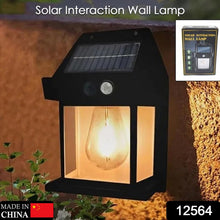 Solar Wall Lamp â€“ Wireless Outdoor Light with Motion Sensor & 3 Modes