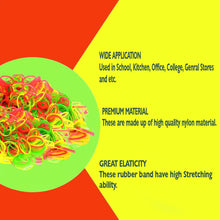 Strong & Reusable Rubber Bands: Multicolor (1.5 Inch 100 GM)