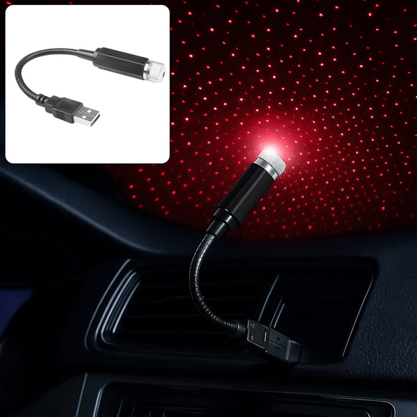 USB Star Projector â€“ Adjustable Night Light for Home & Car