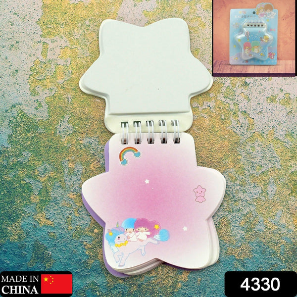 Cartoom Diary Personal Diary Multi Shape Cartoon Diary (1 Pc)